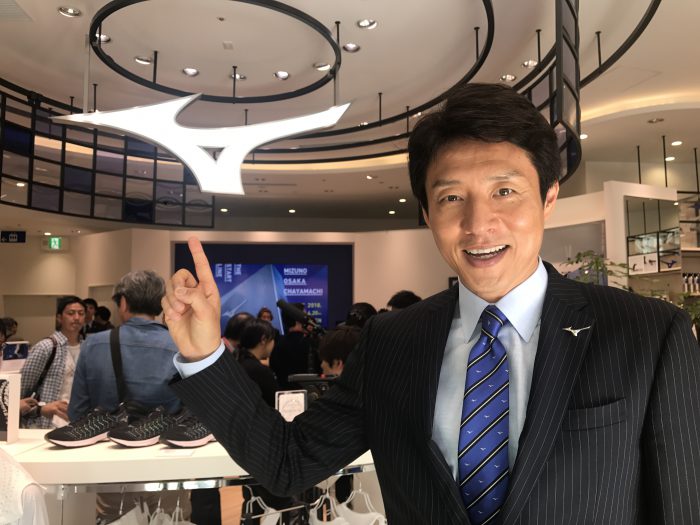 MIZUNO OSAKA CHAYAMACHI オープン記念イベント | 松岡修造